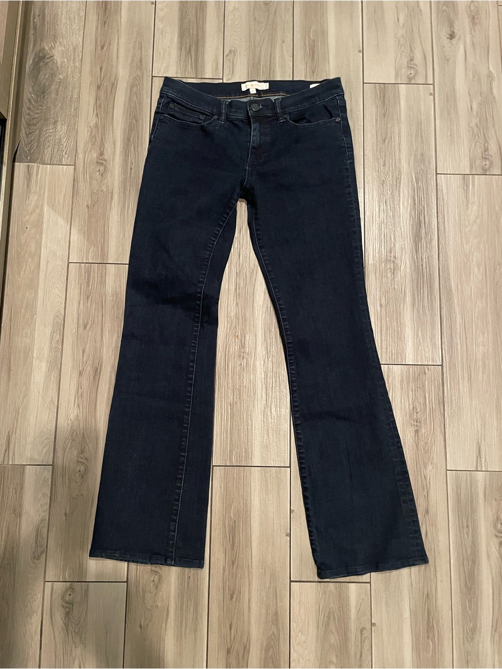 Tory Burch Dark Blue Wide-Leg Jeans